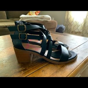 JellyPop Strappy Block heel sandal
